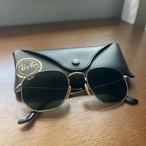 Ray Ban Hexagonal Flat Lenses RB3548N